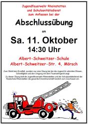 20141011 Flyer JF Übung